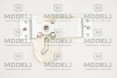 WHEEL CHAIR DOOR LATCH INTERIOR