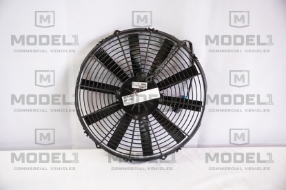 CONDENSER FAN 14" 12V PULLER W/ FEMALE CONN