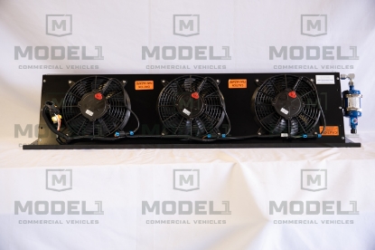 CONDENSER, 3-FAN, BLACK SCREEN TRANSAIR