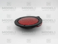 Picture of LIGHT, BUS BODY, STOP TAIL RED 4 INCH W/FLANGE